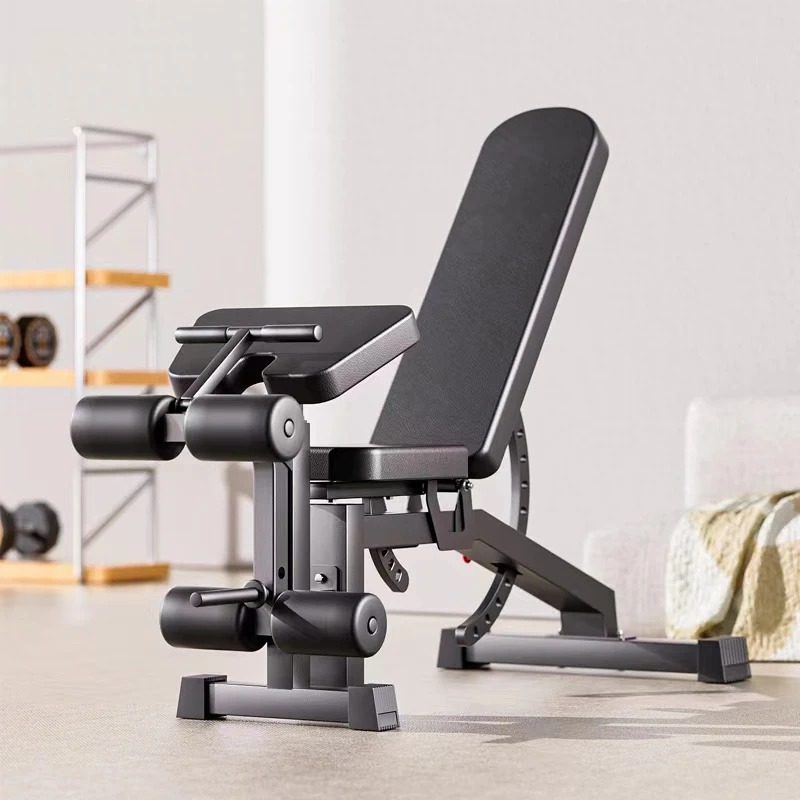 Dumbbell bench, home fitness, commercial barbell bench press, fly bird bench, multifunctional fitness chair, sit-up equipment