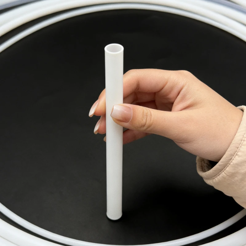 PTFE 튜브 ID2-3mm OD3-5mm F46 모세관 절연 호스 경질 파이프 온도 내식성