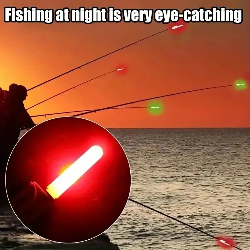 Fishing Light 2pcs CR425 Fishing Rod Tip LED Lights 2pcs Bite Alarm Bell NightFishing Accessories