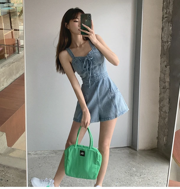 Vintage Gloria Denim Shorts: Back Zipper, Hot Pants, Breeches, Overalls  Womens Summer Fashion From Huangdh19, $13.88