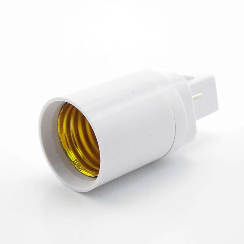 

G24 To E27 Adaptor Screw Holder Retardant Light Bulb Base Socket LED Lamp Halogen CFL Lamp Converter