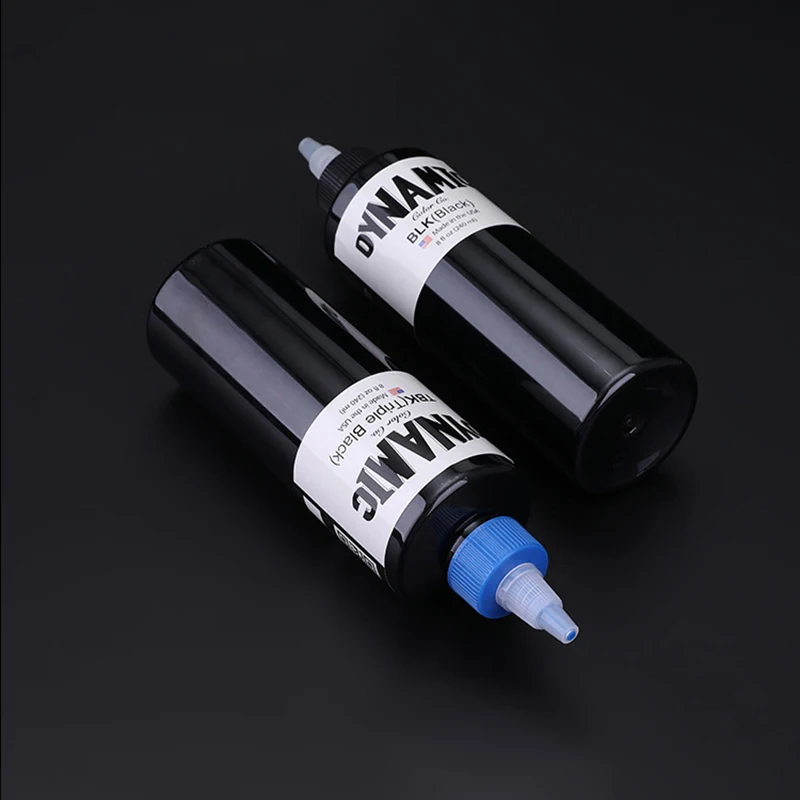 DYNAMIC Permanent black tattoo ink Professional Black Tattoo Ink For Body Painting Art Natural Plant Micropigmentation Pigment tattoo ink tattoo ink pigment tattoo ink kit man product tattoo pen kits
