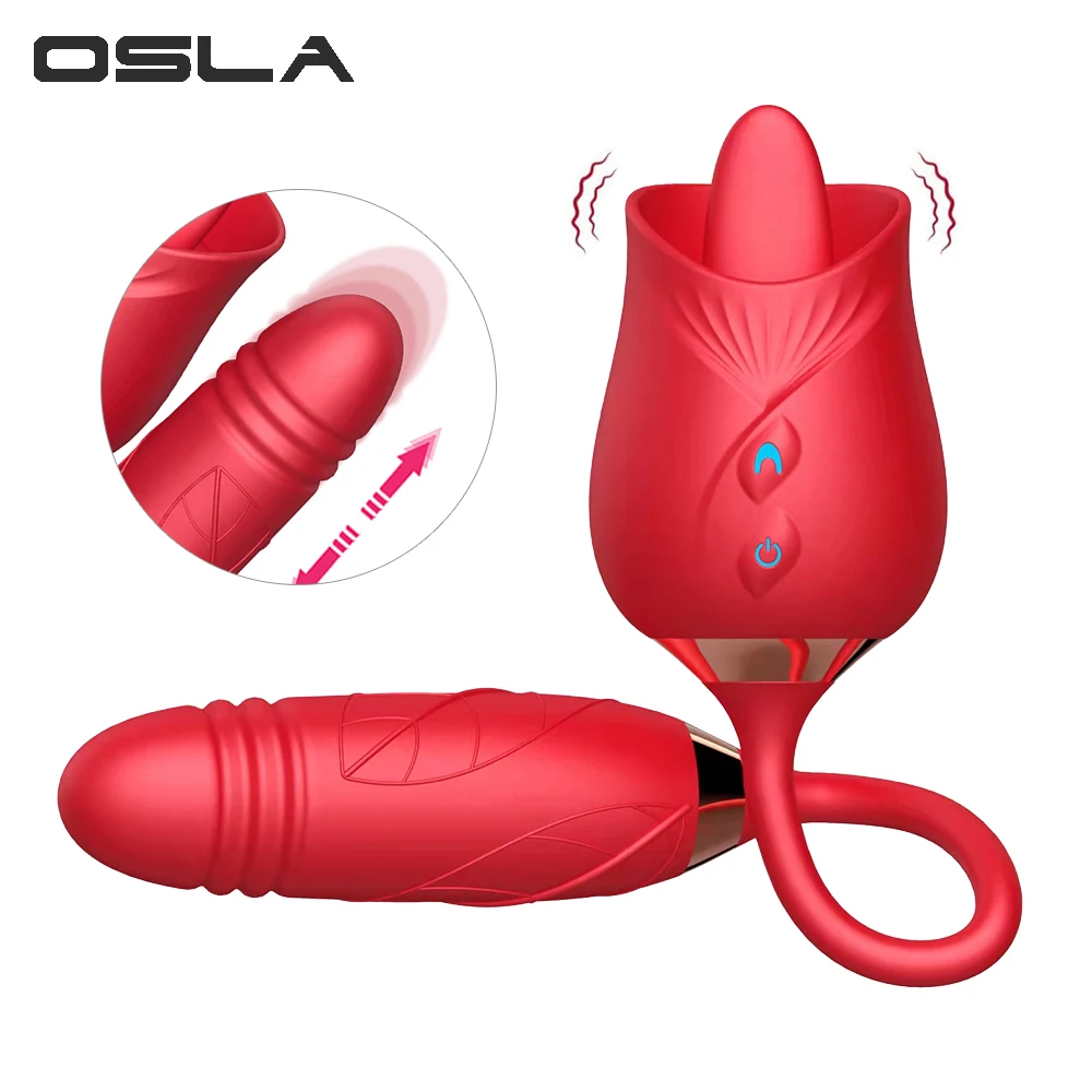 Adult Silicone Women Female Sex Toy Clit Clitoral Clitoris Stimulation  Licking Sucking Rose Vibrator with G Spot Thrusting Dildo - Sex Dolls #1 US  Cheap Realistic Lifelike Love Dolls For Sale Best