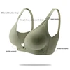 Pregnant Women Front Open Buckle Feeding Bra Solid Color Maternity Nursing Bra With Removable Pads Lactation Pregnancy Clothing 3
