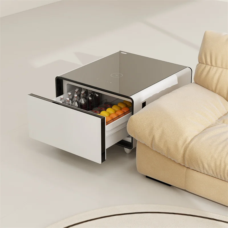Smart Coffee Table Furniture Refrigerator Touch Screen Side Table Modern Living Room Furniture