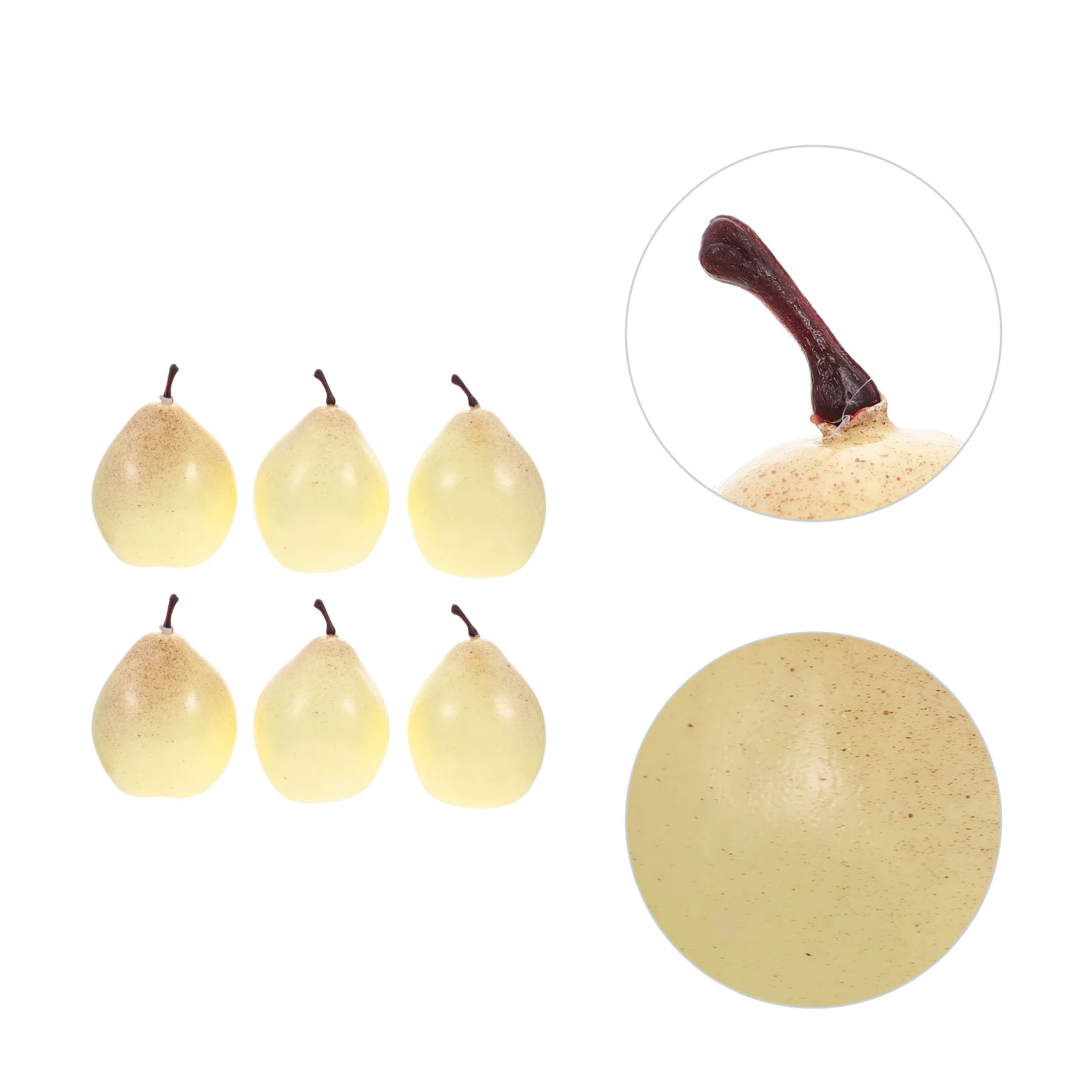 

Simulated Sydney Multi-function Pear Decor Fake Fruit Desktop Mini Adorable Model Christmas Decorations