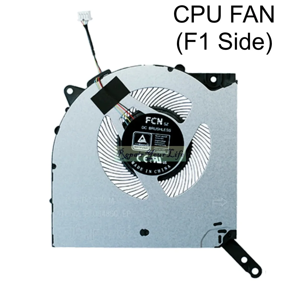 CPU GPU Cooling Fan For Lenovo Legion 5 Pro 16IAH7H 82RF 16IAH7 82s0 16ARH7 82RY 16ARH7H 82RG FPLA FPLB 5H40S20488 DC12V cooling fan