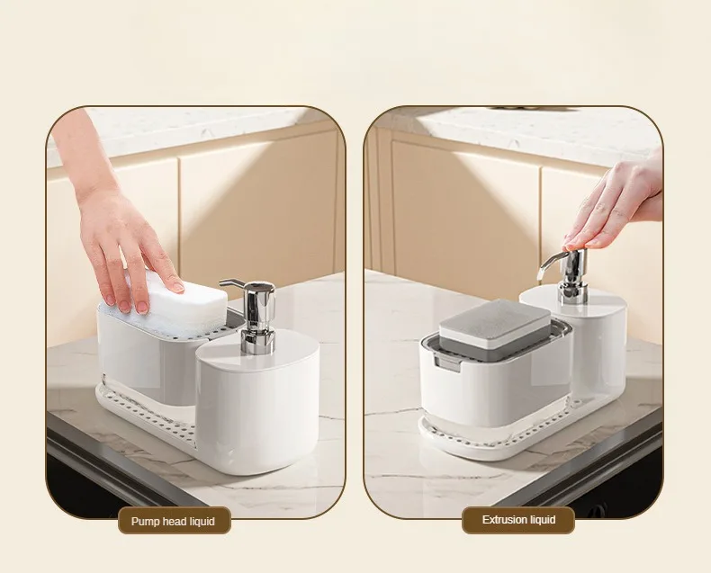 Kitchen Countertop Dish Soap Dispenser Box