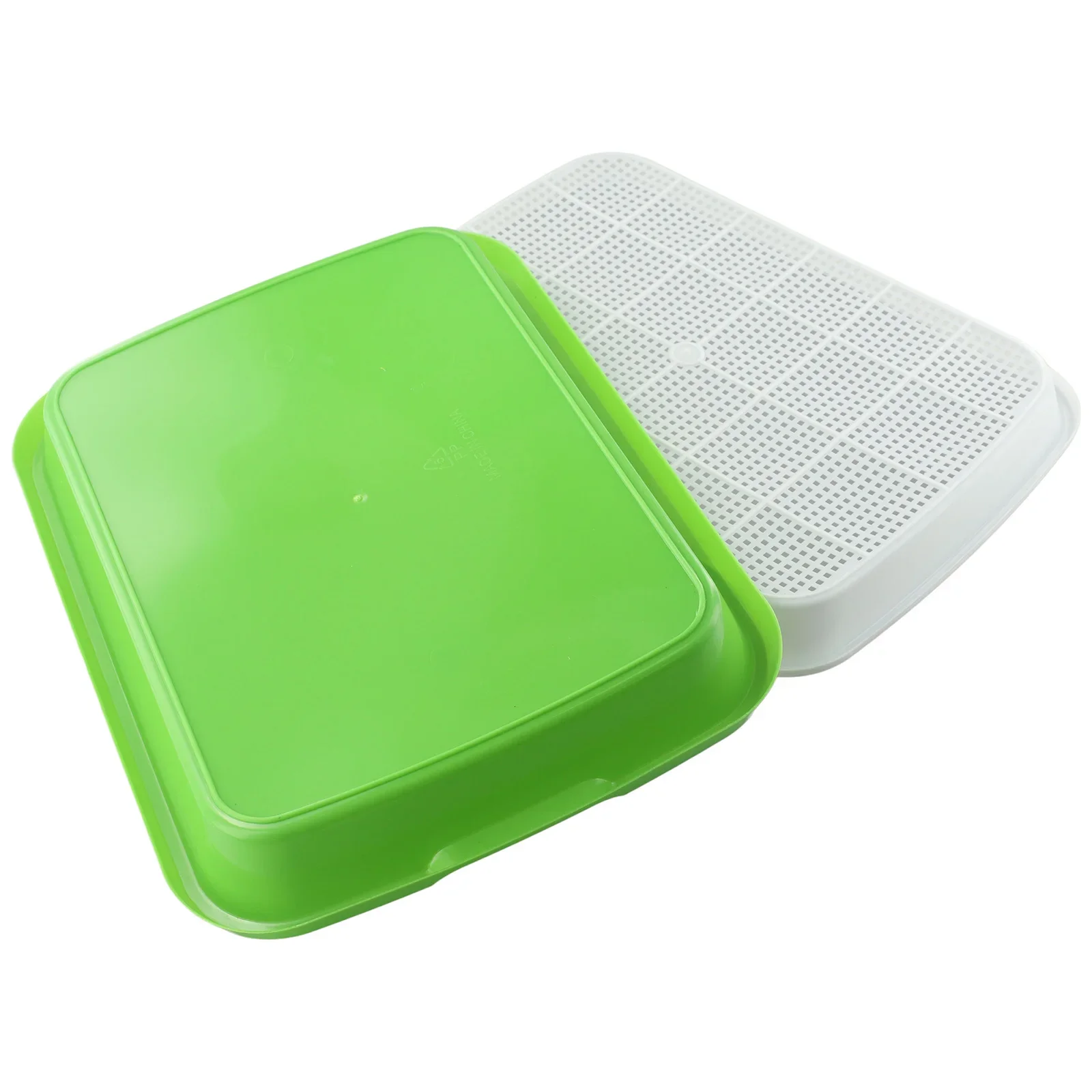 Microgreens Sprouting Tray Double Layer Hydroponics/Sprouting Tray For Sprouts Nursery Pots Germination Garden Tools