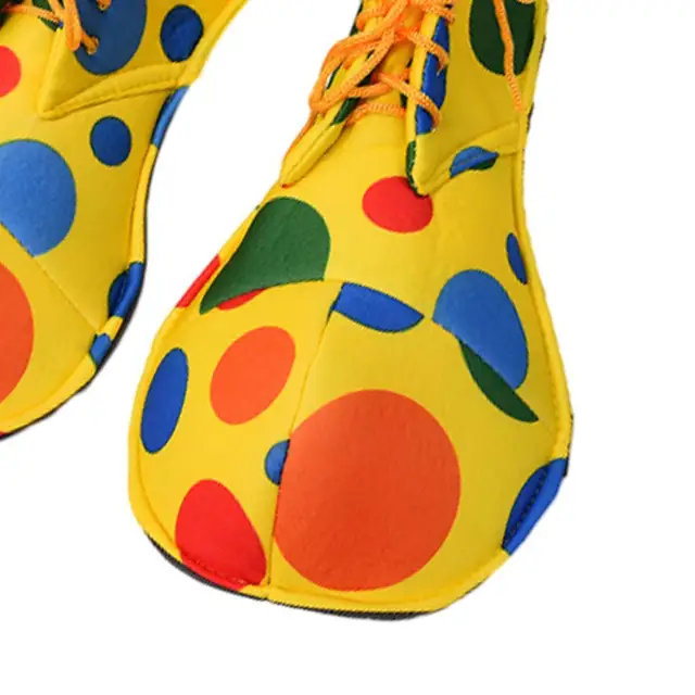 Scarpe Da Clown Per Adulti - Colorate E Divertenti Per Costumi E Feste Di Natale - Foto 3