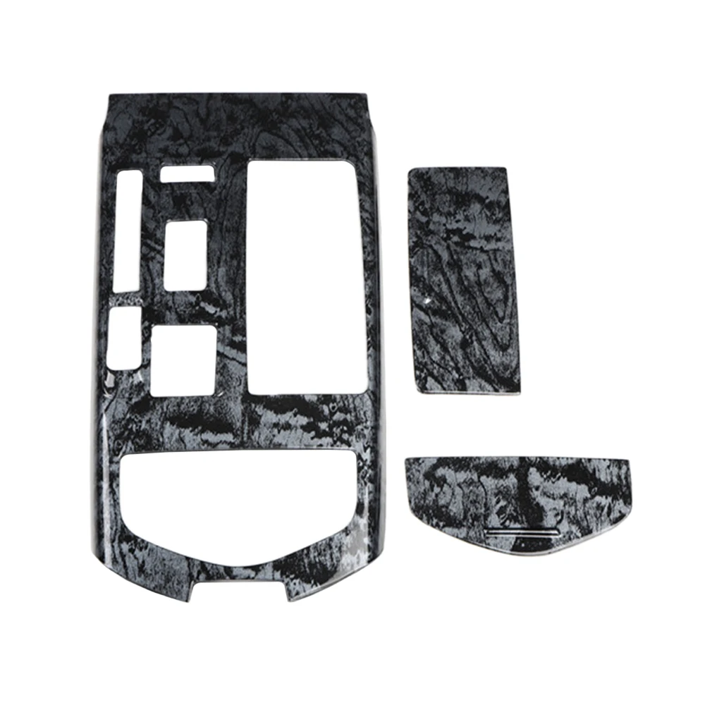 Copertura Telaio Cambio Console Centrale In ABS Cromato – Per Maserati Levante 2016-2018 Guida A Sinistra (Fibra Di Carbonio)
