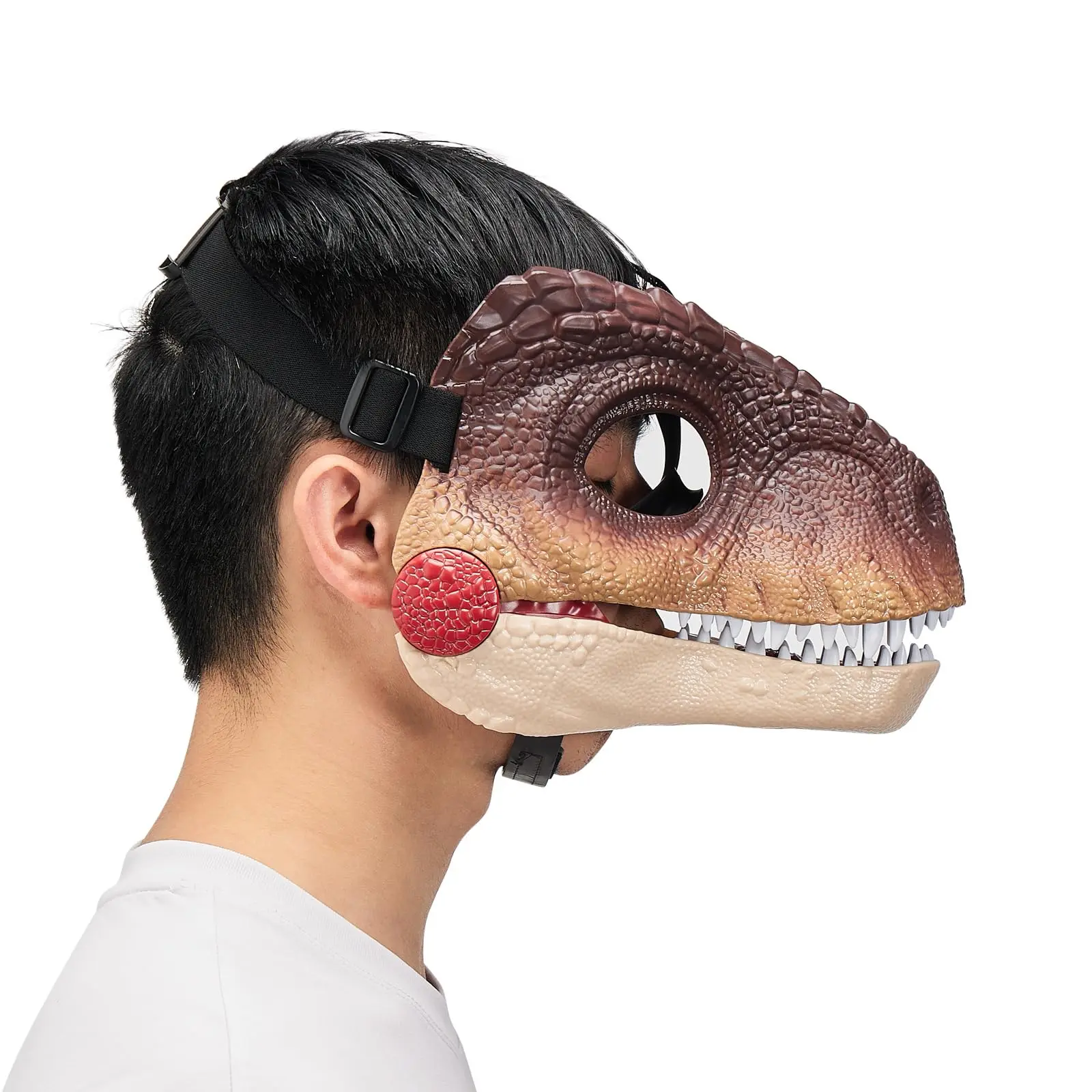 Funny Dinosaur Mask - Movable Jaw Halloween Cosplay Prop