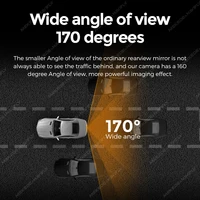 Navifly AHD 1080P caméra de recul de voiture caméra de recul universelle de stationnement Vision nocturne étanche AHD Image couleur 4