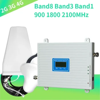 셀룰러 신호 증폭기 4G 신호 부스터 리피터 GSM 2G 3G 4G LTE DCS 900 1800 2100 10/15/20/30cm 케이블