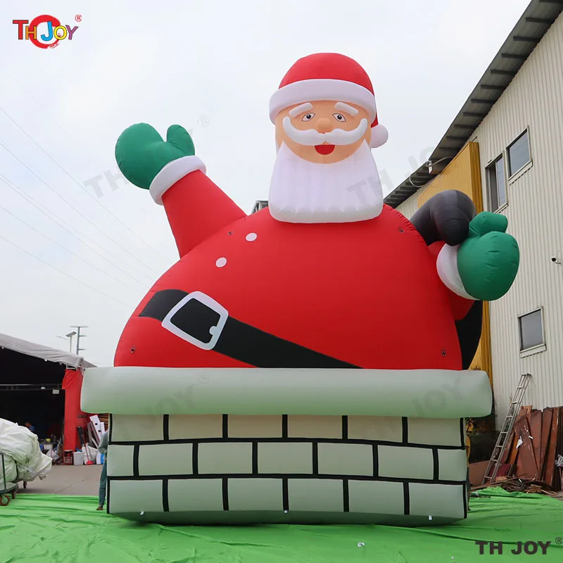 

8m/10m/12m Giant Inflatables Santa Claus Advertising Inflatable Christmas Old Man 2022 New Big Father Christmas Santa