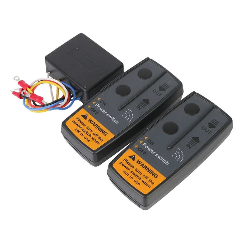 

2.4G 12V 24V Electric Winch Switch Controller Wireless Remote Control Recovery For Off-Road ATV Trailer 72W