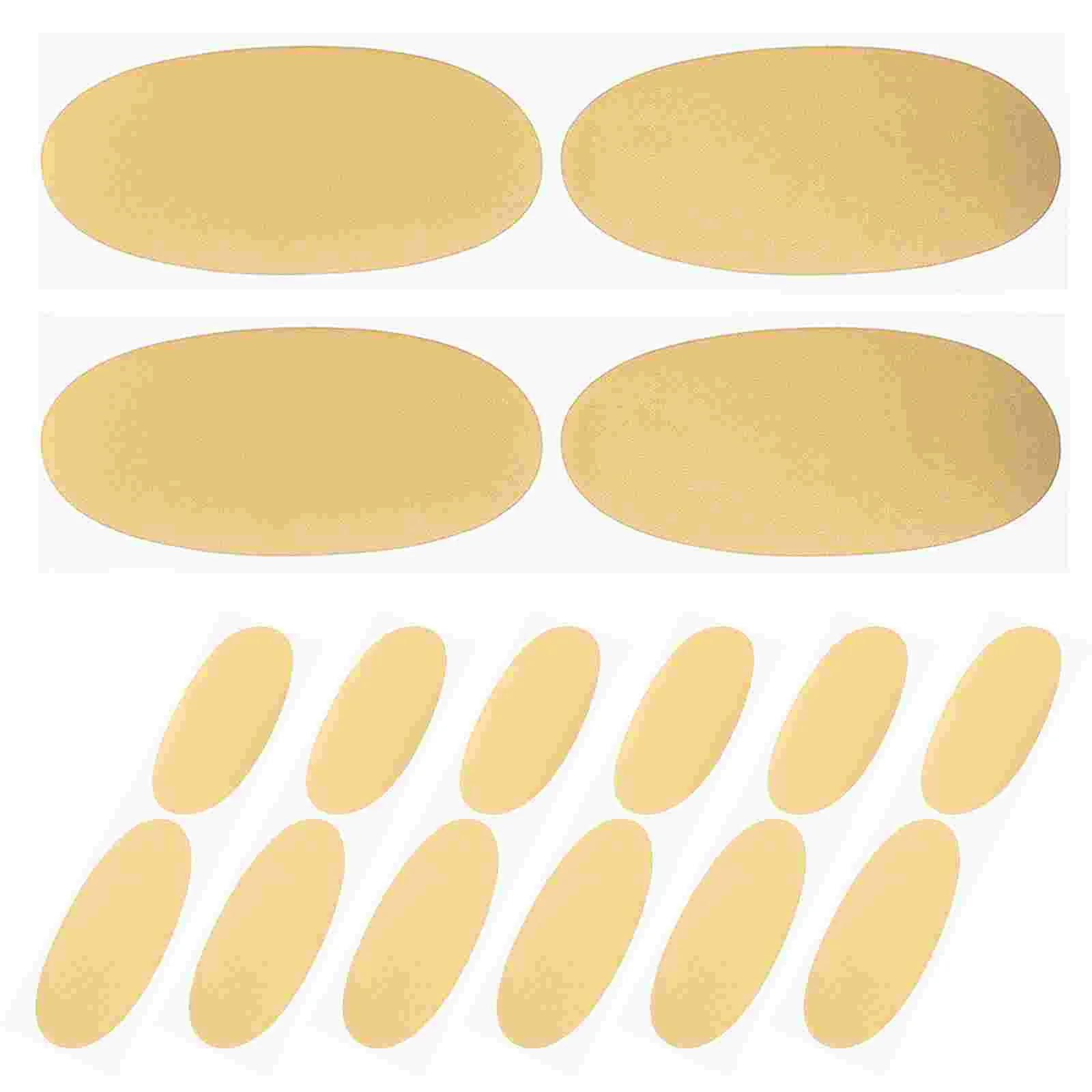 50 Pcs Scratch Coating Rectangular off Stickers Game Props Scratch-off Games Decals Cards Small Tickets Prize Prizes