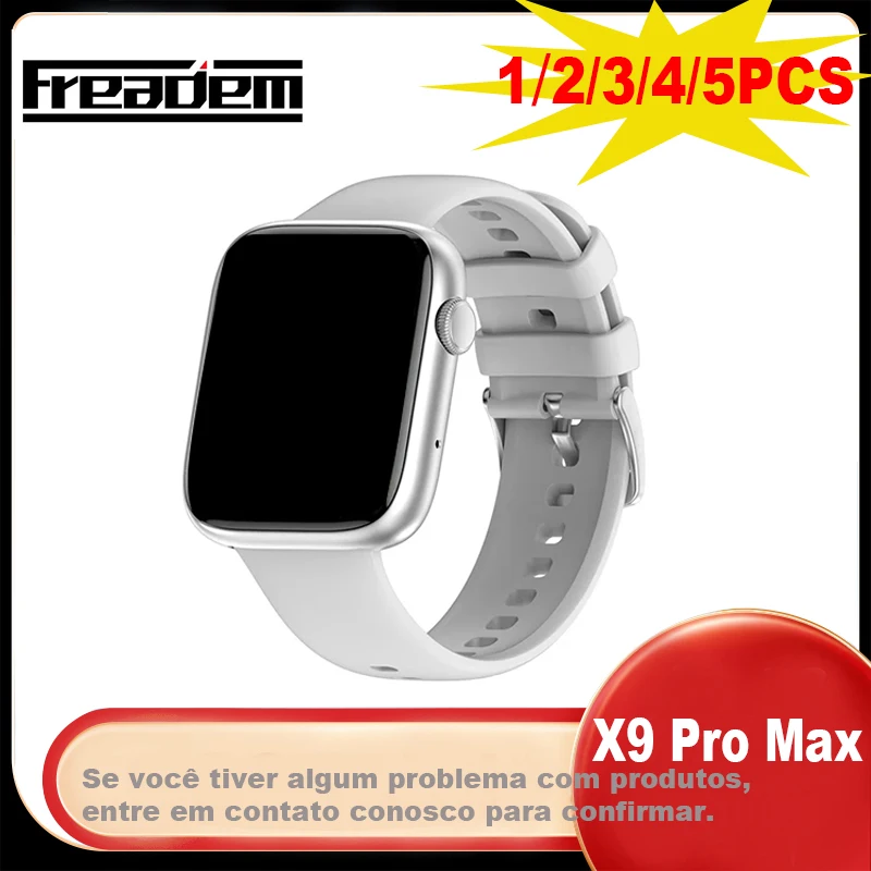 

Смарт-часы X9 Pro Max для мужчин и женщин, умные часы с поддержкой bluetooth, звонков, сообщений, напоминаний, голосового помощника, спортивные с улучшенным версионом, 45 мм