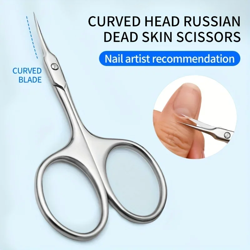 Nail Scissors Tools Beauty Scissors Eyebrow Scissors Russian Front Dead Skin Professional Dead Skin Scissors