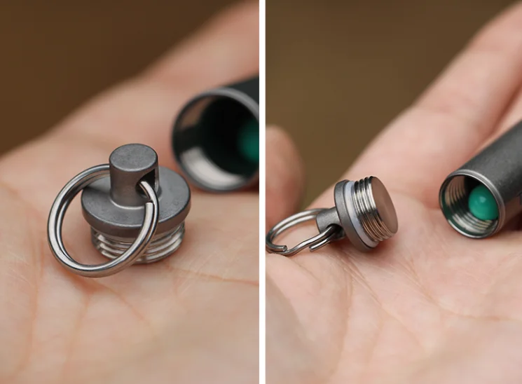 Рисунок 6 - титановые водонепроницаемые флаконы для лекарств