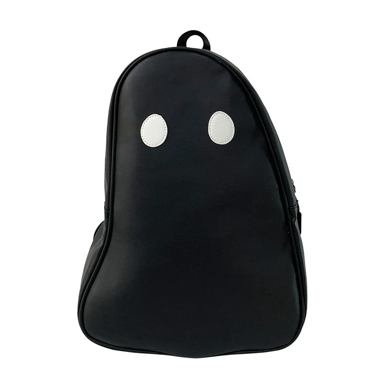 Korean Style Funny Ghost Personality Backpack Student Fashion Street Large-Capacity Backpack Halloween School Bag 