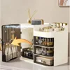 Makeup Storage Box Dressing Table Sundries Organizer Case Drawer Style Desktop Cabinet Lipstick Facial Mask Make Up Organizer 4