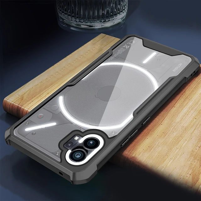 Capa For Nothing Phone 2 For Magsafe Magnetic Transparent Phone Case For Nothing  Phone 1 Funda Wireless Charging Magsafing Cover - AliExpress