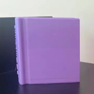 Charming 3D Printed Book-Shaped Bookmark Holder - Thoughtful Gift