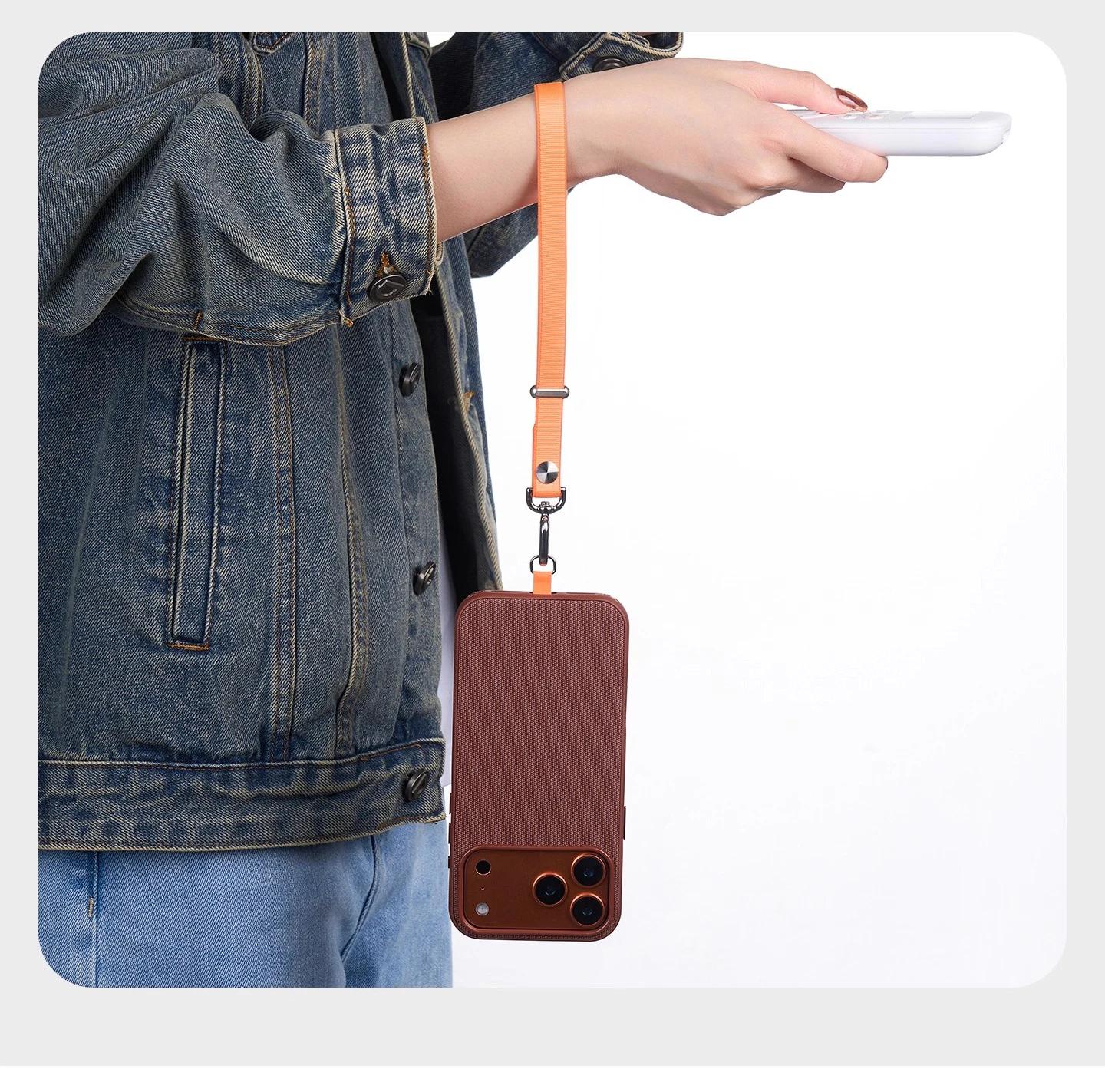 Universal Nylon Wrist Lanyard with Adjustable Drop-Proof Design