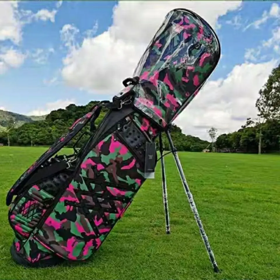 Fashionable camouflage golf stand bag