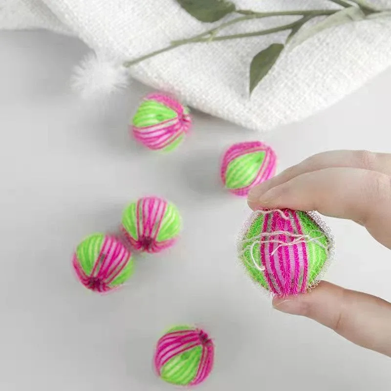 Laundry ball 2/4pcs Pet Hair Remover Hair Catcher Reusable Clothes Filter Washing Machine Balls Clean Laundry Ball Washing Machine Accessory