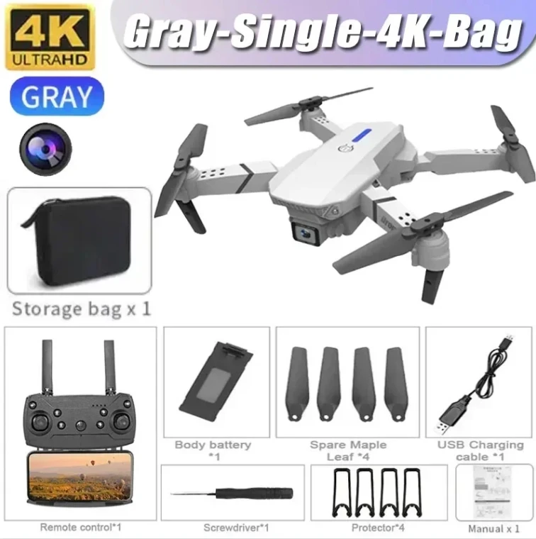 Gray-Single-4K-Bag