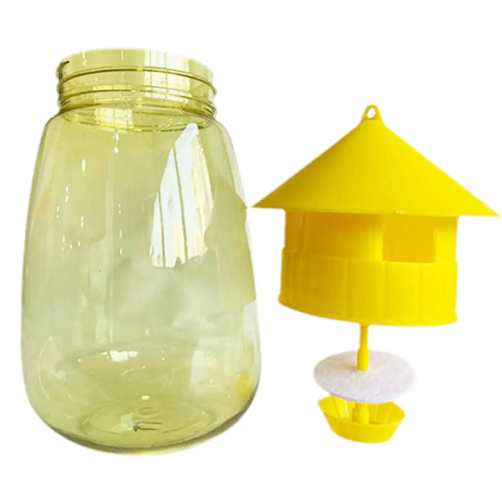 Description Picture 3 of itemPlastic Fruit Fly Trap Killer Drosophila Trap Anti Fly Fruit Fly Killer Catcher Orchard Insect Trap Pest Control Fly Bee Trap