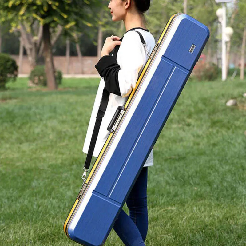 

1.25m 1.3m Fishing Gear Bag Fishing Bag Waterproof Hard Shell Fishing Rod Bag Widened Three-layer Thickened 낚시 하드 케이스