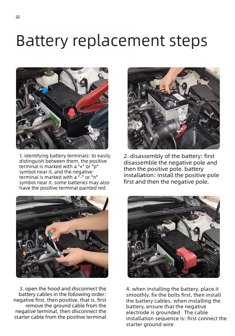 12V LiFePO4 80Ah Car Universal Battery High Capacity Maintenance-Free Start Stop