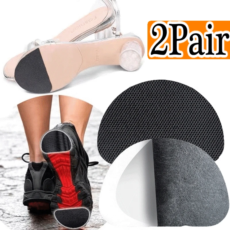 

Anti Slip Pad Ground Grip Under Soles Stick Non-slip Rubber Sole Protectors Self-Adhesive Shoes Pads Mats Unisex Cushion