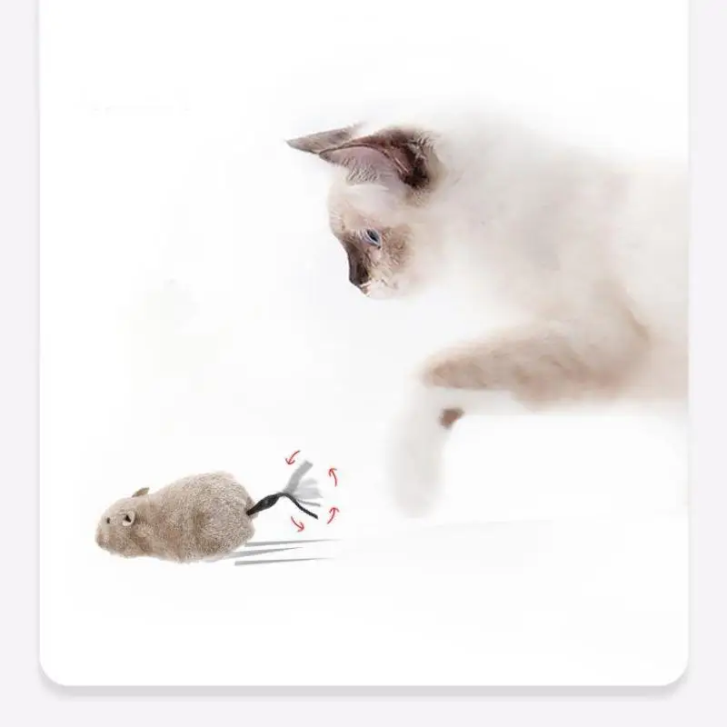 Plush Mouse Cat Toy 2