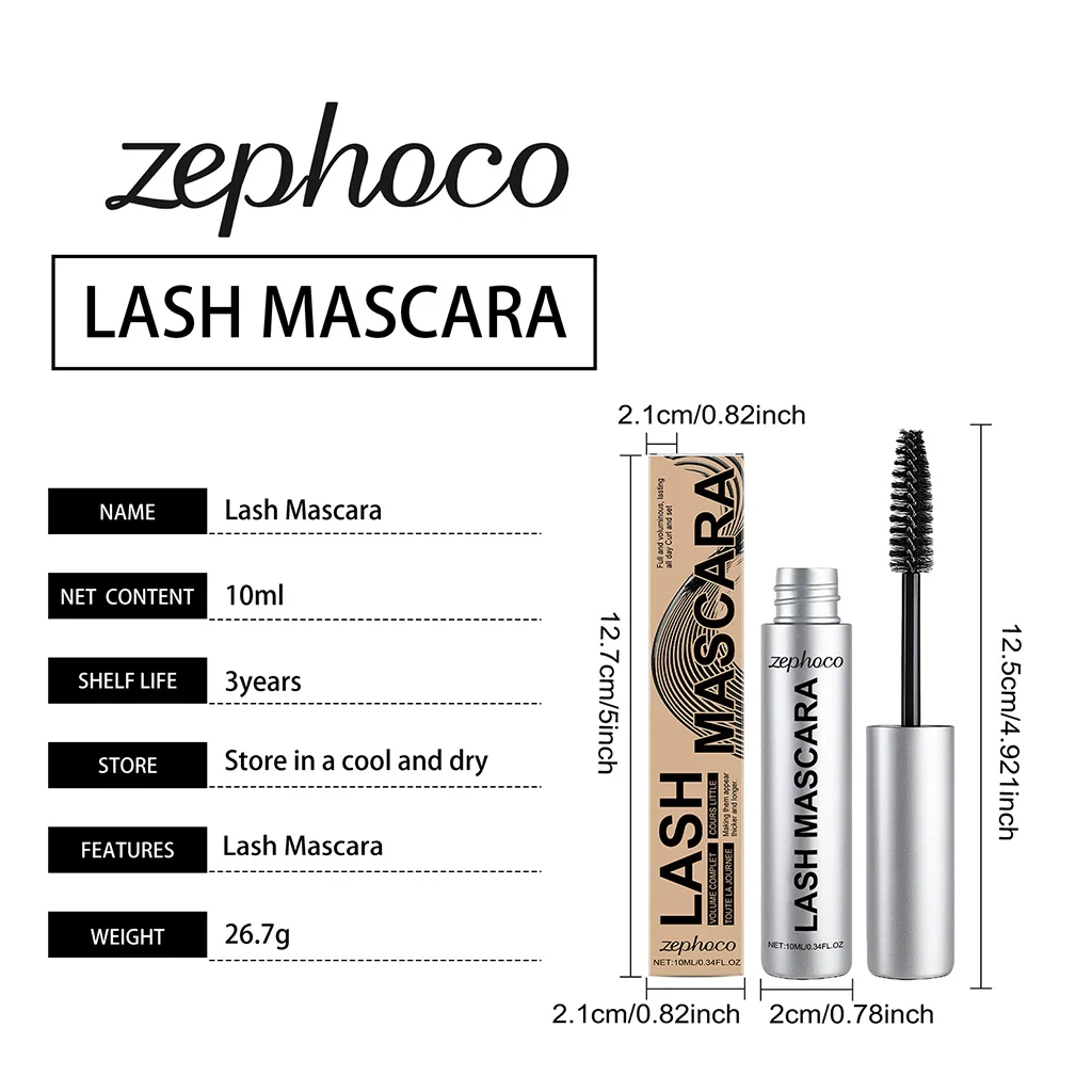 Volumizing Mascara Waterproof Black Lash Extension Makeup_voghion.com