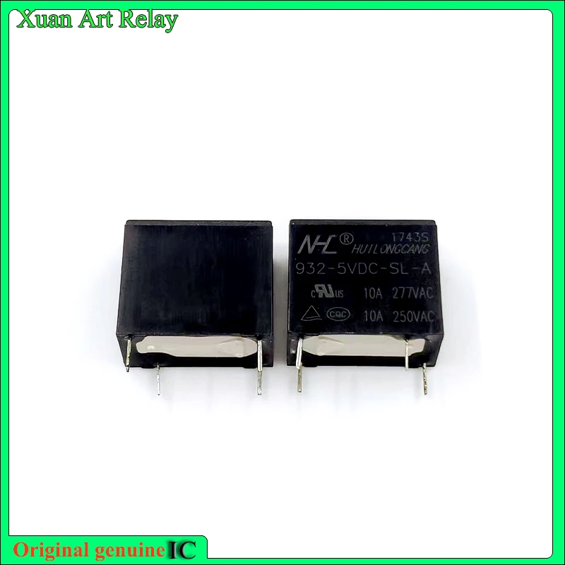 

10pcs/lot 100% original genuine relay:932-5VDC-SL-A 4pins 10A Y32F-SS-105HM