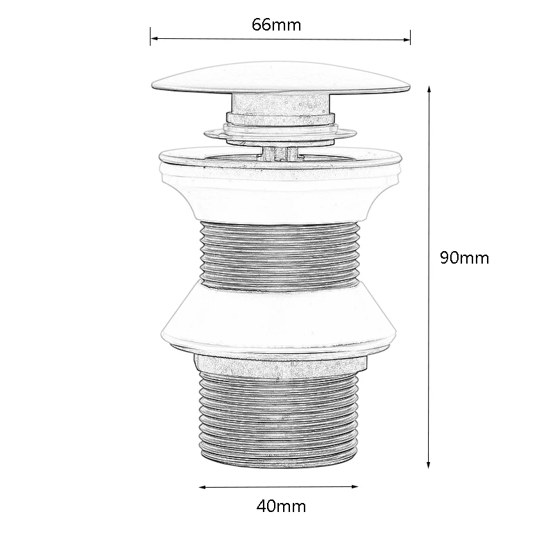Senlesen Basin Sink Drainer Brass Corrosion Resistant Easy To Clean With & Without Overflow Options Washbasin Pop Up Drain ORB sink drain strainer basin drain cover