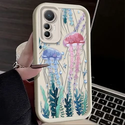 Fashion Pink Jellyfish Phone Case for POCO X7 (1)