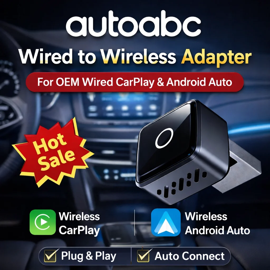 Wireless CarPlay Adapter – Seamless iPhone Connectivity and Hands-Free Control