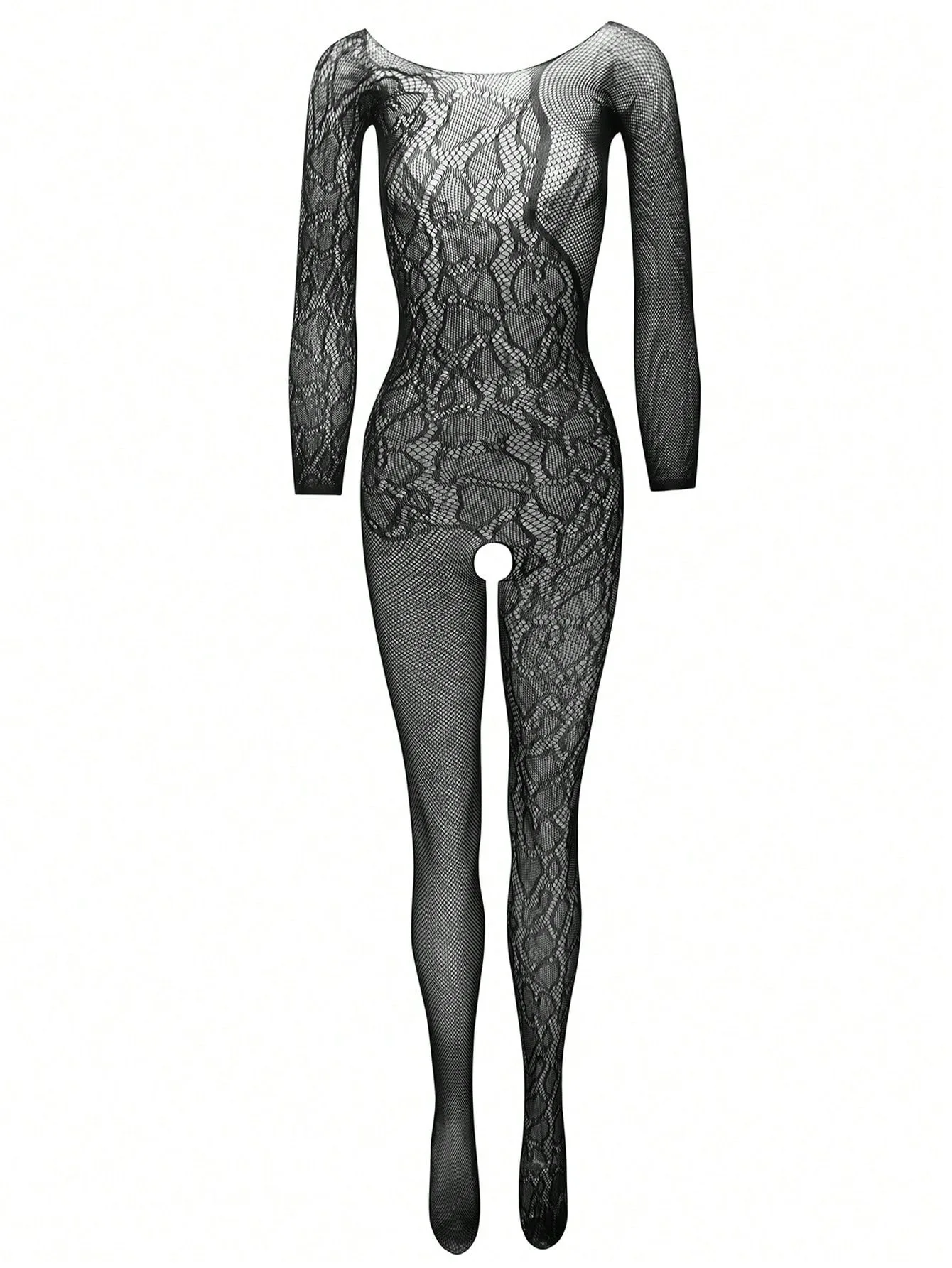 Womens Sexy Tights Lingerie Body Stockings Mesh Bodysuit Jumpsuit Nightwear