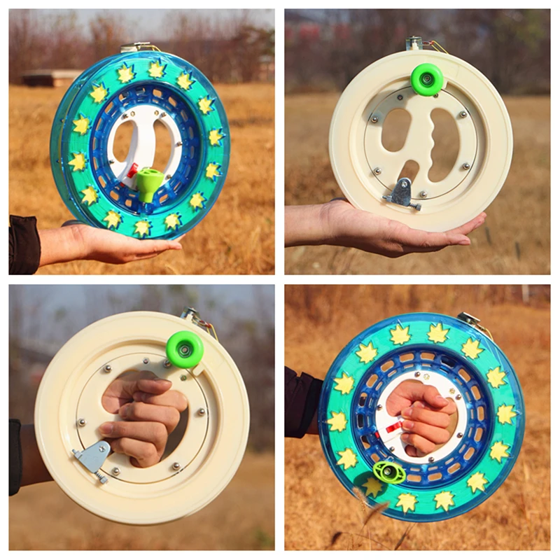 

free shipping 28cm flying large kites reel adults kite reel abs kite wheel kite line reel Rubber bands outdoor play toy kevlar