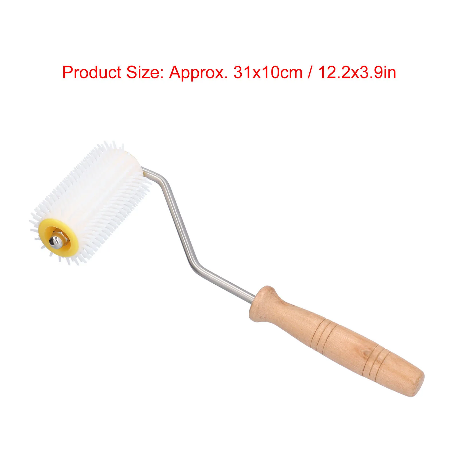 Honey Uncapping Roller with Wooden Handle Beehive Extracting Roller Beekeeping Tool beekeeping tools beekeeping accessories