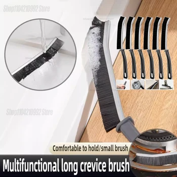 Brosse de nettoyage de crevasses Durable, pour carrelage de cuisine de voiture, brosse de nettoyage de poils à extrémité morte, brosses de nettoyage de ligne de sol de chambre à coucher 1