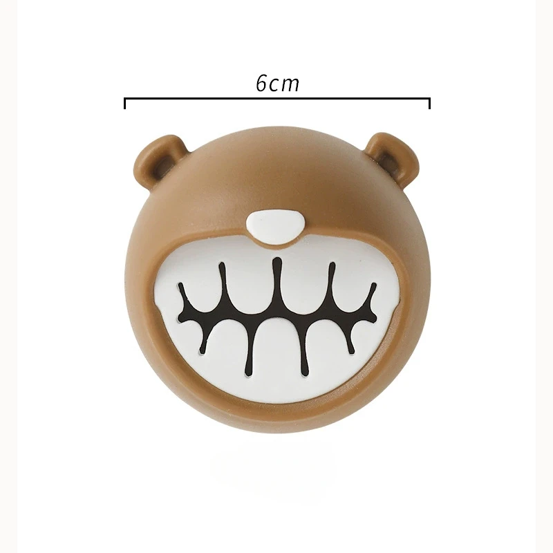 Cartoon Bear Towel Storage Rack Self Adhesive Towel Plug Holder Hook Towel Stopper Kitchen Bathroom Rag Dishcloth Clip Organizer 4