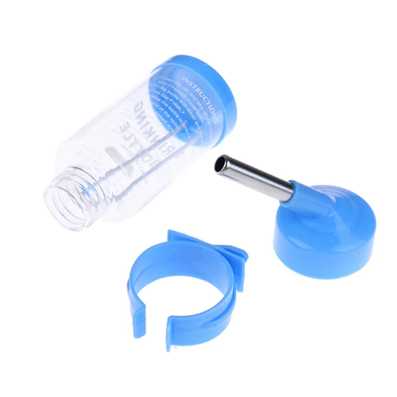 Hamster Water Bottle Dispenser Hanging Drinking Head Pipe For Guinea Pig Squirrel Rabbit Dog