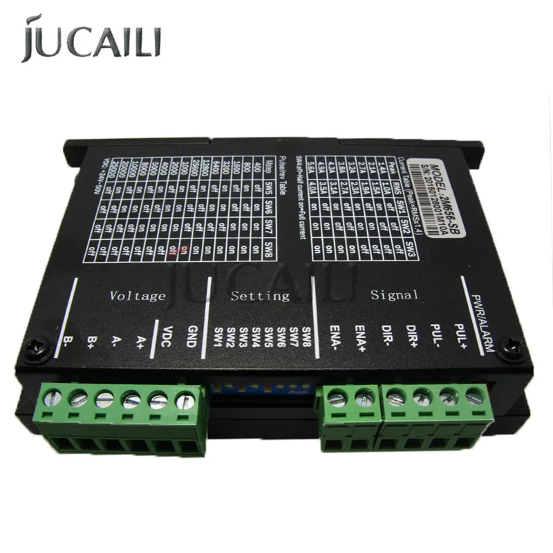 

Jucaili Printer Parts Motor Driver 2M656-SB Microstep Driver Stepper Drive Microstepping Driver For Inkjet/Solvent Printer Motor