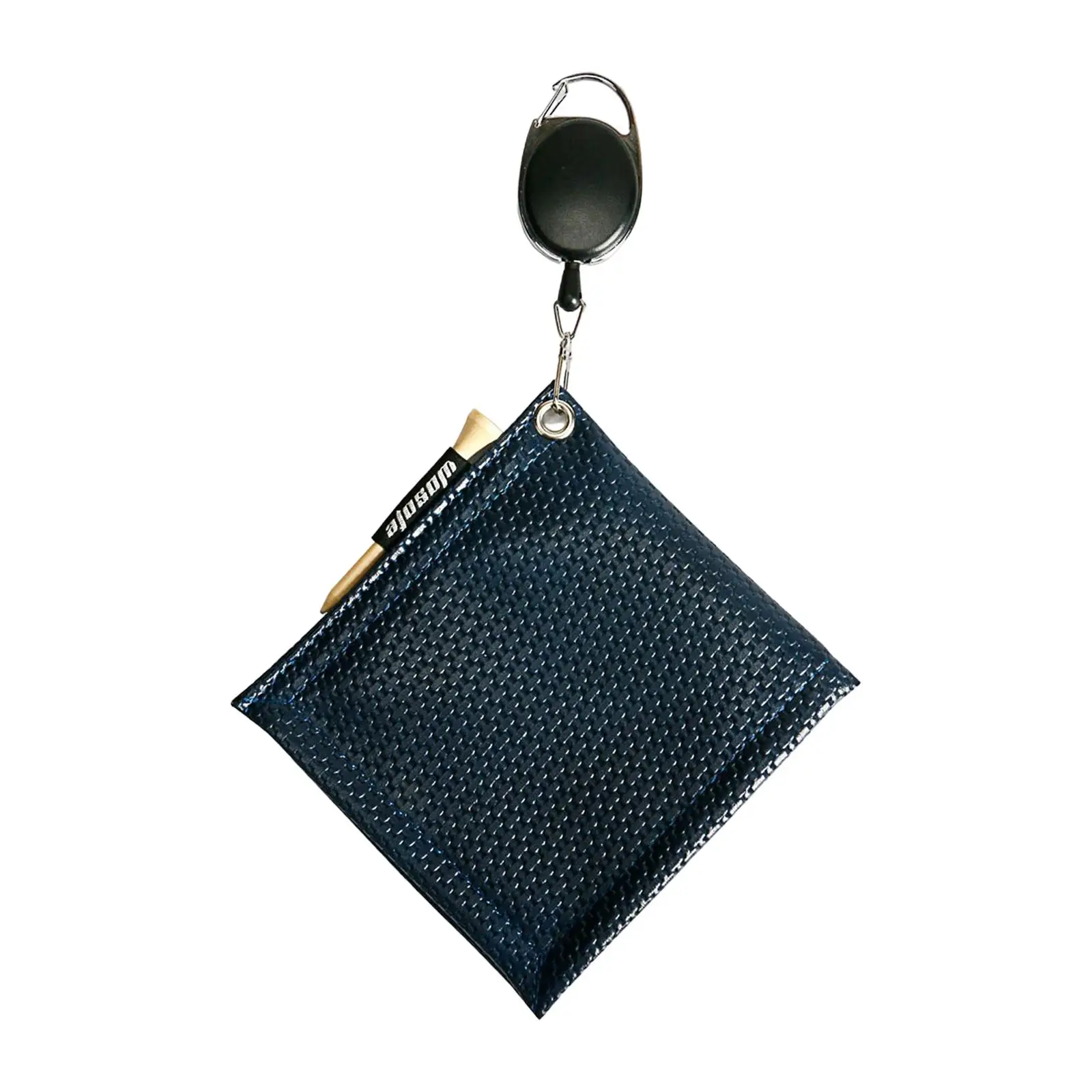 PU Golf Ball Cleaning Towels Golf Club Head Wiping Cloth for